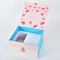 Customized Square Flip Book Box Facial Mask Jewelry Gift Lock Valentine'S Day