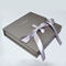 Luxury Paper Gift Jewelry Box Custom Logo Printed With Velvet Insert