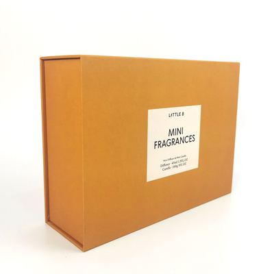 Book Type Paper Custom Folding Box Fragrance Health Care Products Tea Gift Box