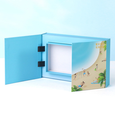 High end double door gift box, custom flip automatic lifting gift box, universal packaging box, magnetic book box